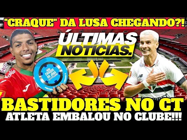 SPFC ABRE CONVERSA COM LUSA POR JOGADOR DE 20 ANOS | BASTIDORES DO DIA NO CT | EMBALOU NO CLUBE!!!