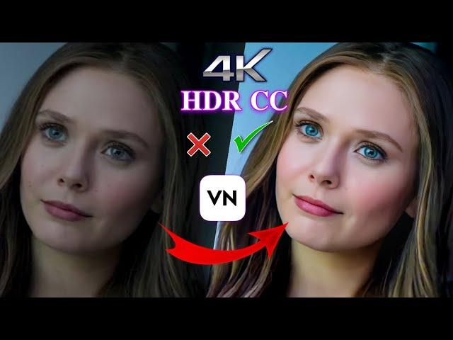 How to edit 4k Vedio in VN App ||VN 4k video editing || 4k video Editing || VN video editor ||