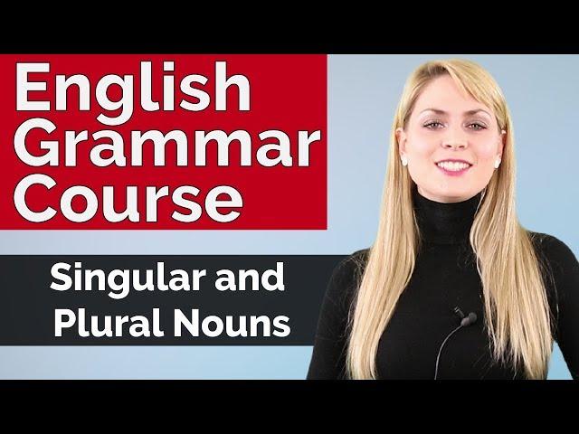 English Grammar Course | Singular and Plural Nouns #2