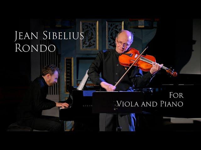 Jean Sibelius: Rondo for Viola and Piano D Minor JS 162