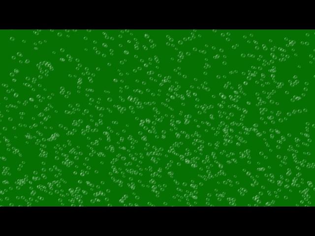 Bubbles #5 - 4K Green screen FREE high quality effects