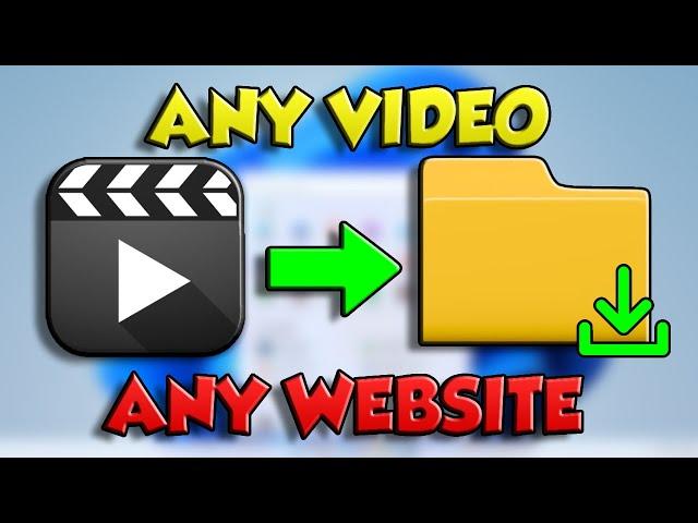 How To Download Any Video From ANY Website On Chrome - Download Embed Videos