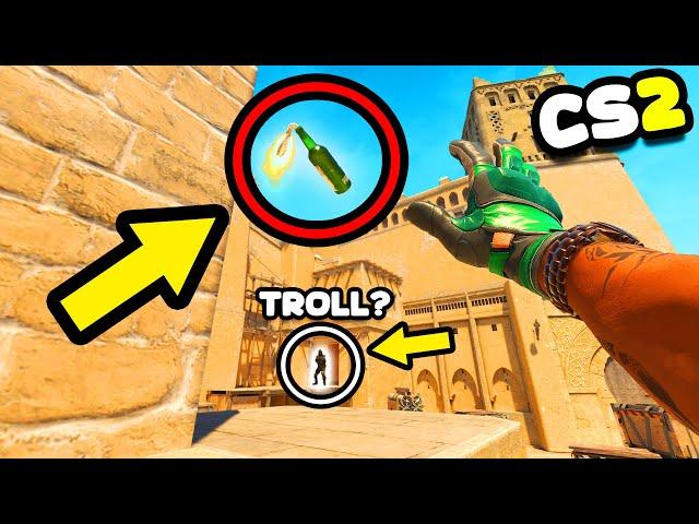 0 IQ TROLLING IN CS2! - COUNTER STRIKE 2 CLIPS