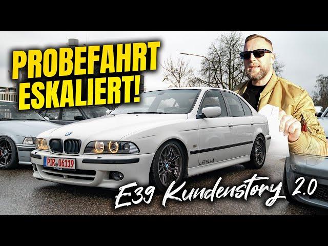 Kunde fährt RENNEN durch die Stadt?! Ist unser E39 ein Schrotthaufen? 20Jahre alter Neuwagen ?