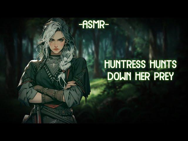 [ASMR] [ROLEPLAY] huntress hunts down her prey (binaural/F4A)