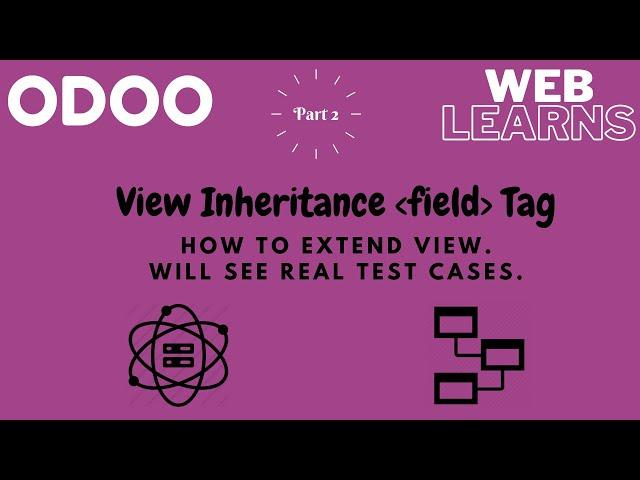 Odoo view inheritance using field tag | extend views | Inheritance Views Tutorial