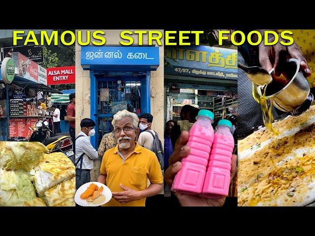 Chennai Street Food Hunt  | Famous Places!