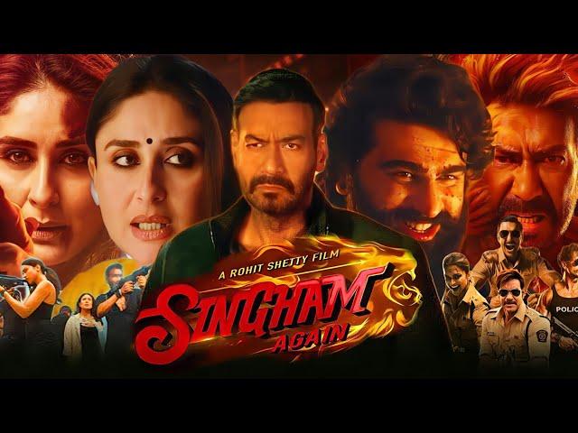 Singham Again Full Hindi Movie 2024 | Ajay Devgan,Kareena Kapoor,Tiger,Akshay | Full Hindi Review