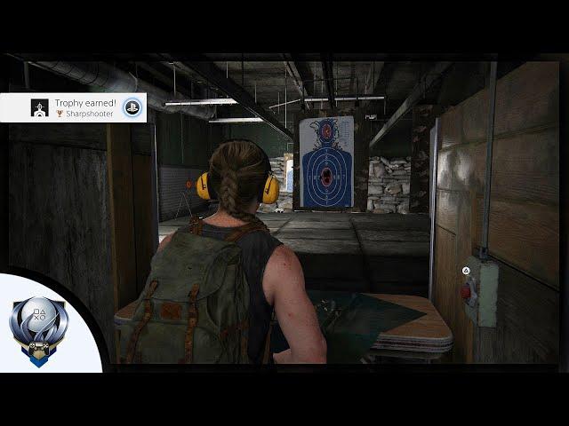 The Last Of Us 2 - Sharpshooter Trophy Guide (Hidden Trophy) Win the marksmanship competition