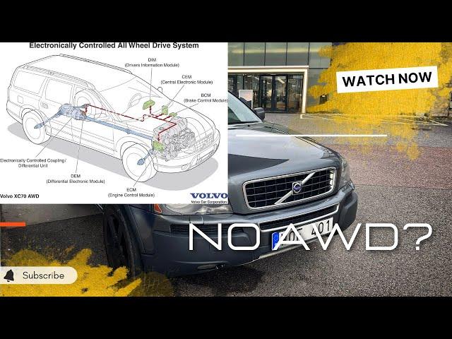 How to test Haldex AWD system on your Volvo?