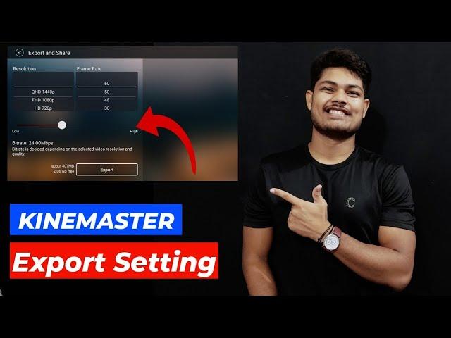 KINEMASTER Export Settings for YouTube | Youtube Guidelines | Bitrate for 1080p Youtube Videos