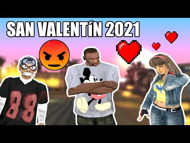 ️ CJ pasa el Día de San Valentín 2021  GTA San Andreas Loquendo 