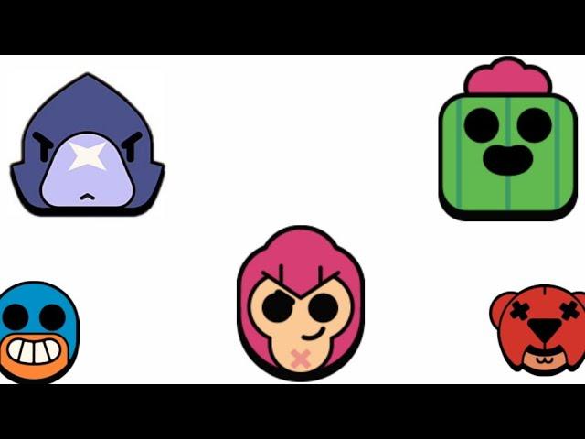 You Brawled in the Wrong Stars [Brawl Stars,All the Characters] [Animation]