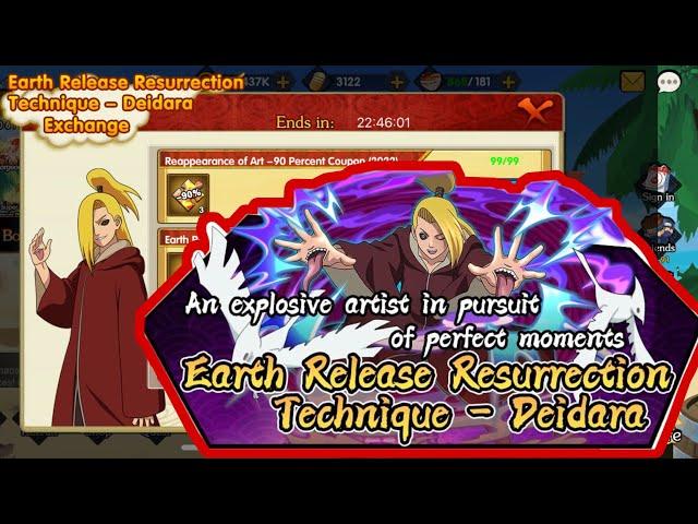 Deidara Edo Tensie Skills | Ultimate Battle | Ultimate Ninja King | Ultimate Fight Survival