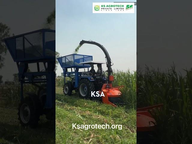 KSA | GreenGold 4 Row | Silage Forage Harvester | Chara Machine | Since 1968