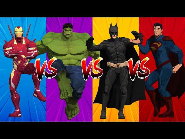 Who Will Win This Epic SUPERHEROES COLOR DANCE CHALLENGE?