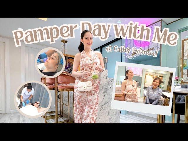 PAMPER DAY WITH ME AT CATHY VALENCIA CLINIC | Jessy Mendiola