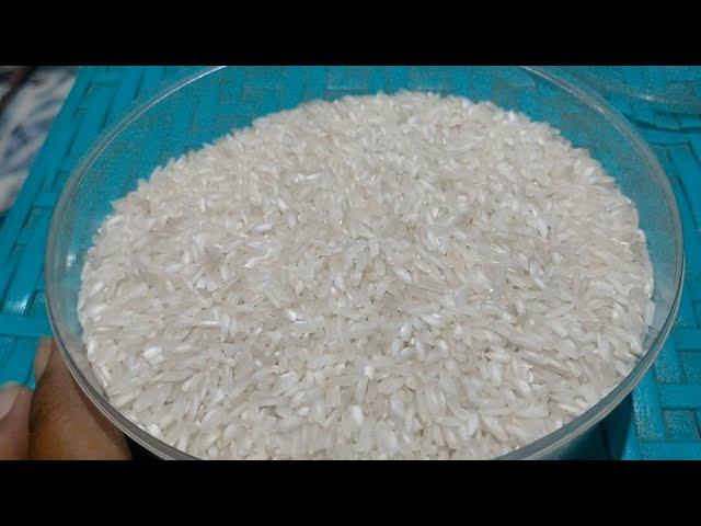 ASMR RAW RICE EATING SOUNDS makan beras mentah porsi banyak suapan FULL sedaaap