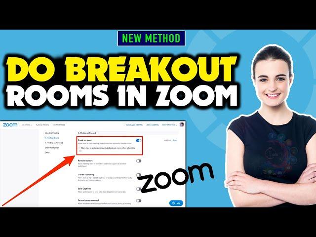 How to do breakout rooms in zoom 2024