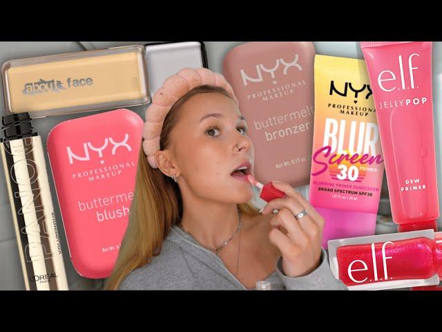 TRYING NEW VIRAL DRUGSTORE MAKEUP SO YOU DON’T HAVE TO