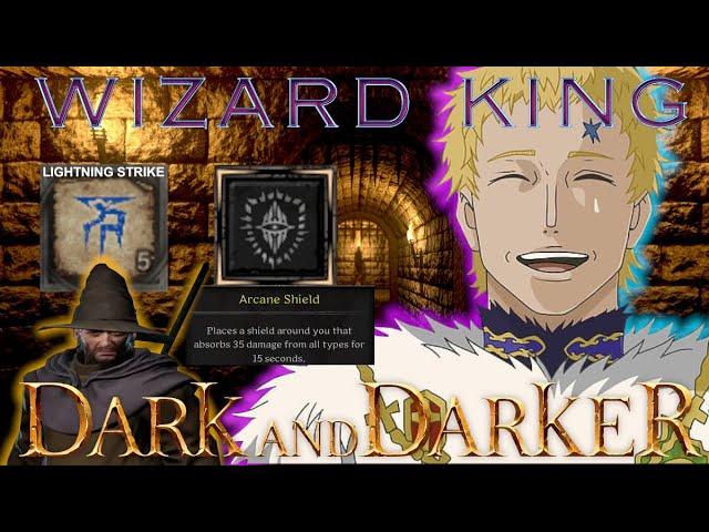 Wizard King | LIGHTNING STRIKE LEGEND | Dark and Darker | Rank 1 Wizard