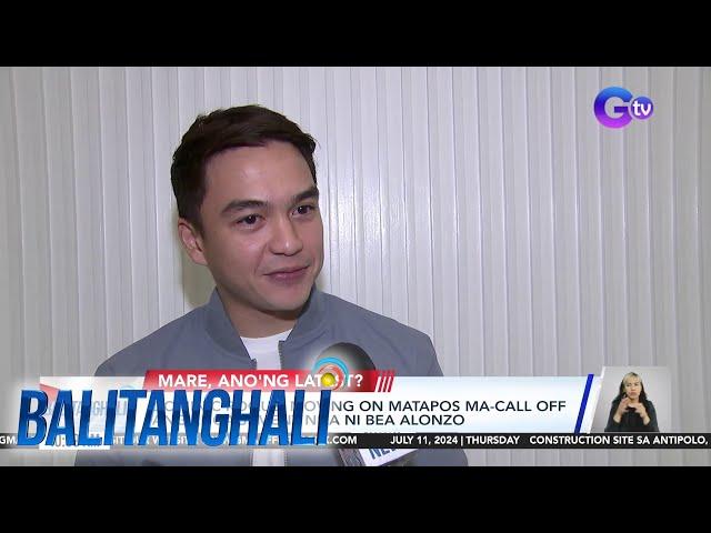 Dominic Roque, moving on matapos ma-call off ang engagement nila ni Bea Alonzo | Balitanghali