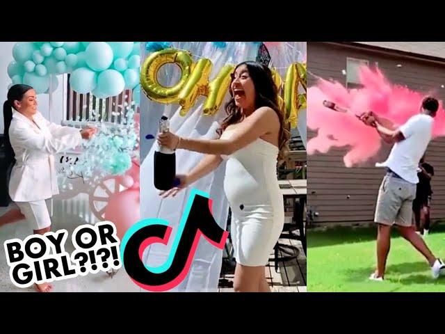 BEST Pregnancy Gender Reveal TikTok Compilation! Tiktok Gender Reveal Boy or Girl!