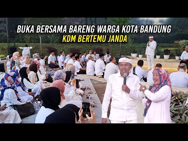 BUKA BERSAMA BARENG WARGA KOTA BANDUNG | KDM BERTEMU J4NDA