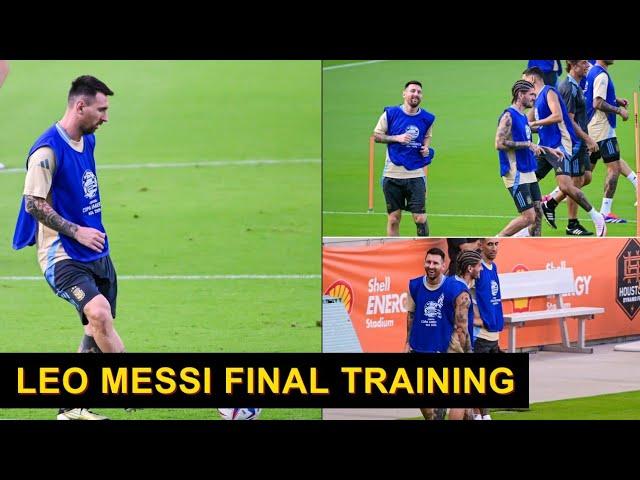 MESSI and Argentina Final Training Ahead Of Copa America Quarter Final Against Ecuador | Messi News