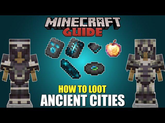 Tips And Tricks To Loot Ancient Cities | Minecraft Guide S3 EP34 Bedrock