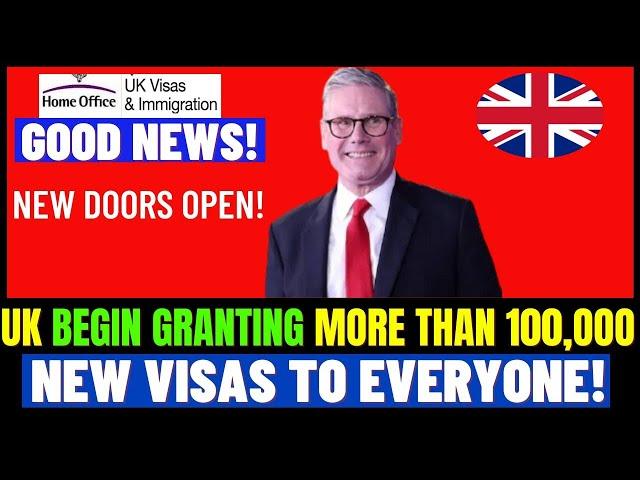 Very Good News! UK Begin Granting Visas To More Than 100,000 Migrants: UKVI Updates