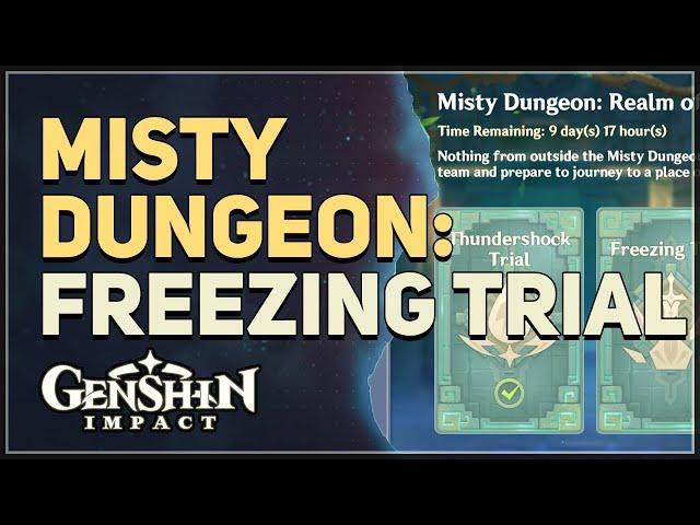 Misty Dungeon Freezing Trial Genshin Impact