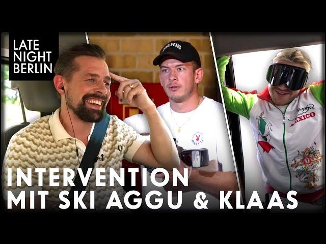 Nie wieder zu spät! Ski Aggu & Klaas verpassen Denkzettel | Late Night Berlin