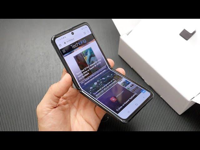 Samsung Galaxy Z Flip unboxing [Greek] Techblog.gr