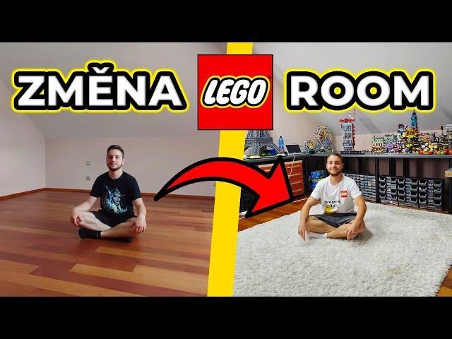 LEGO VLOG #88 - Tohle jsem vytvořil za 1 Rok...MOJE LEGO ROOM 