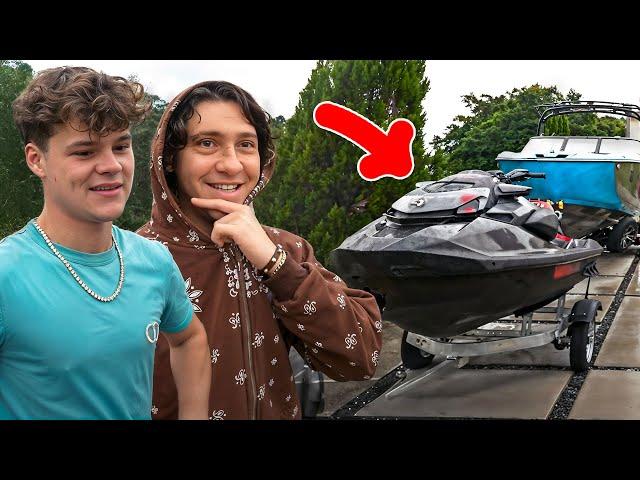 Surprising Michael With A Jetski...