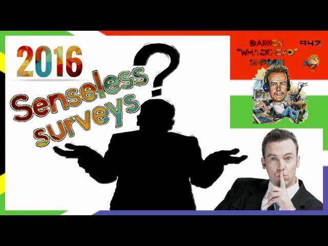 Whackhead Simpson - The 2016 Senseless Surveys