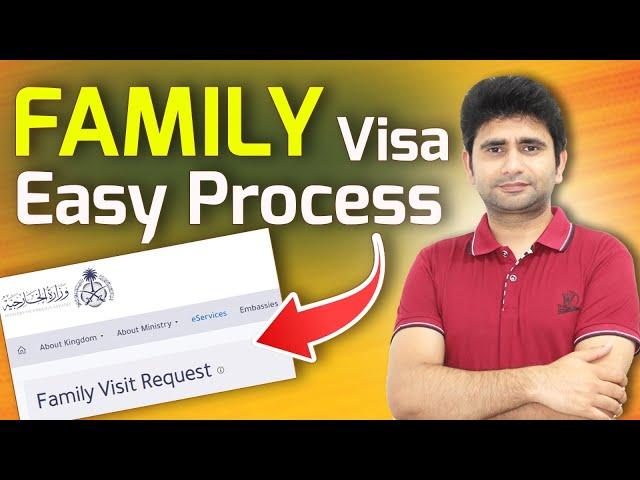 Saudi family visa Apply krne ka tarika | How to Apply Family Visit Visa in Saudi Arabia online