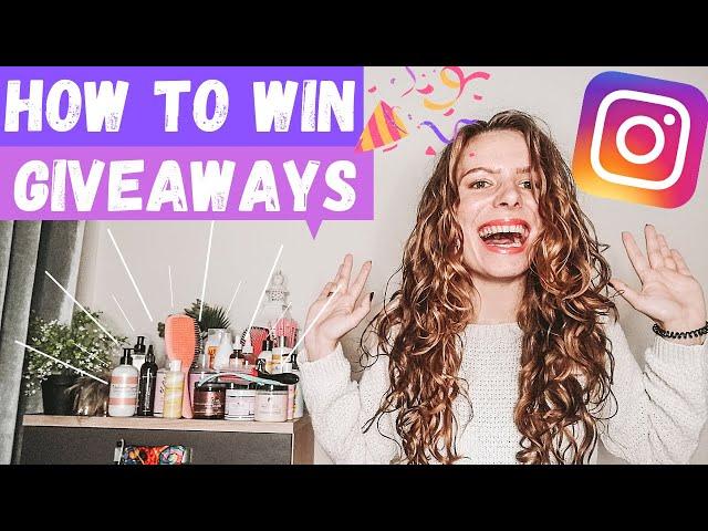How to ACTUALLY Win Instagram Giveaways 2021 | My Technique/Method