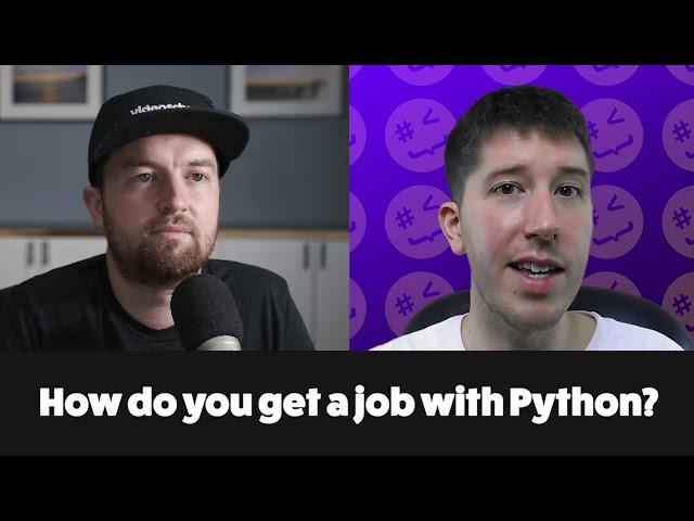 How do I get a job with Python?