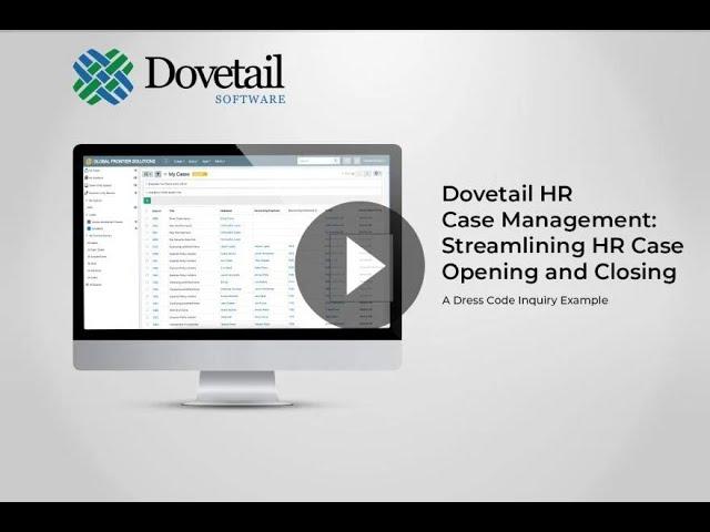 Dovetail HR Streamlining HR Case Opening and Closing – A Dress Code Inquiry Example