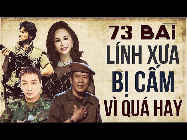 73 Bài Nhạc Lính B̵Ị̵ ̵C̵Ấ̵M̵ Vì Quá Hay - Tiếng Hát Nhạc Lính Độc Nhất Vô Nhị ĐI CÙNG NĂM THÁNG