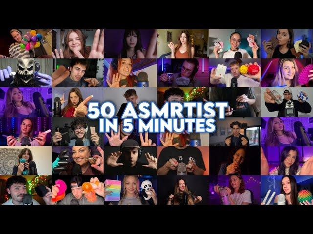 ASMR 50 Of My Favorite  ASMRTISTS Compilation | Underrated ASMRTIST Only