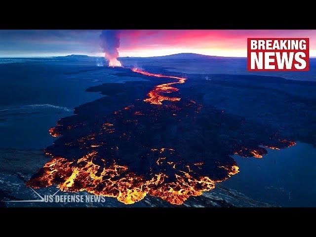 Hawaii Volcano: Latest Map How Much New Land Has Kilauea Created? Who Owns It?