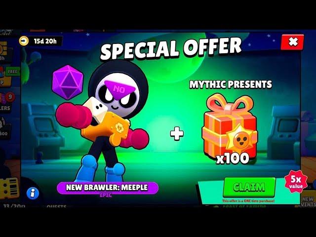 THAAANKS FREE GIFTS LEGENDARY CREDITS BRAWL STARS NEW UPDATE