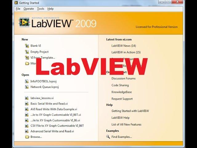 Beginners LabVIEW Tutorial 1: Getting Started with LabVIEW