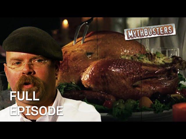 Can You Cook A Turkey In A Microwave? | MythBusters | Season 4 Episode 1 | Full Episode