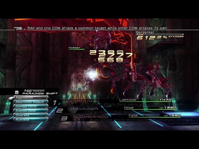 Final Fantasy XIII (PC) Part 10. Gamer Rage, Thy Name Is Barthandelus