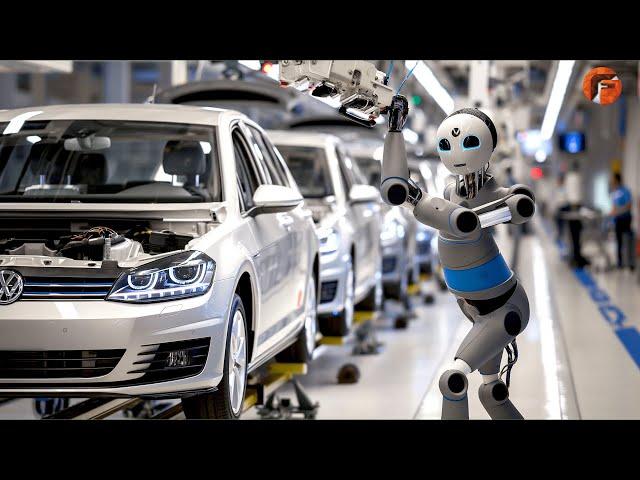 Building New Volkswagen Jetta in Chinese Factory | Start to Finish Assembly