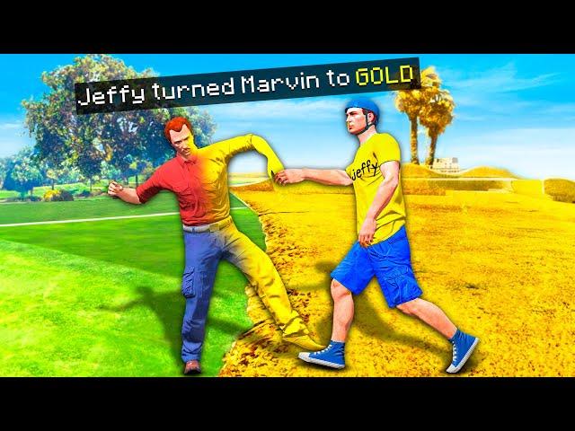 GTA 5 But Everything Jeffy Touches Turns To GOLD!